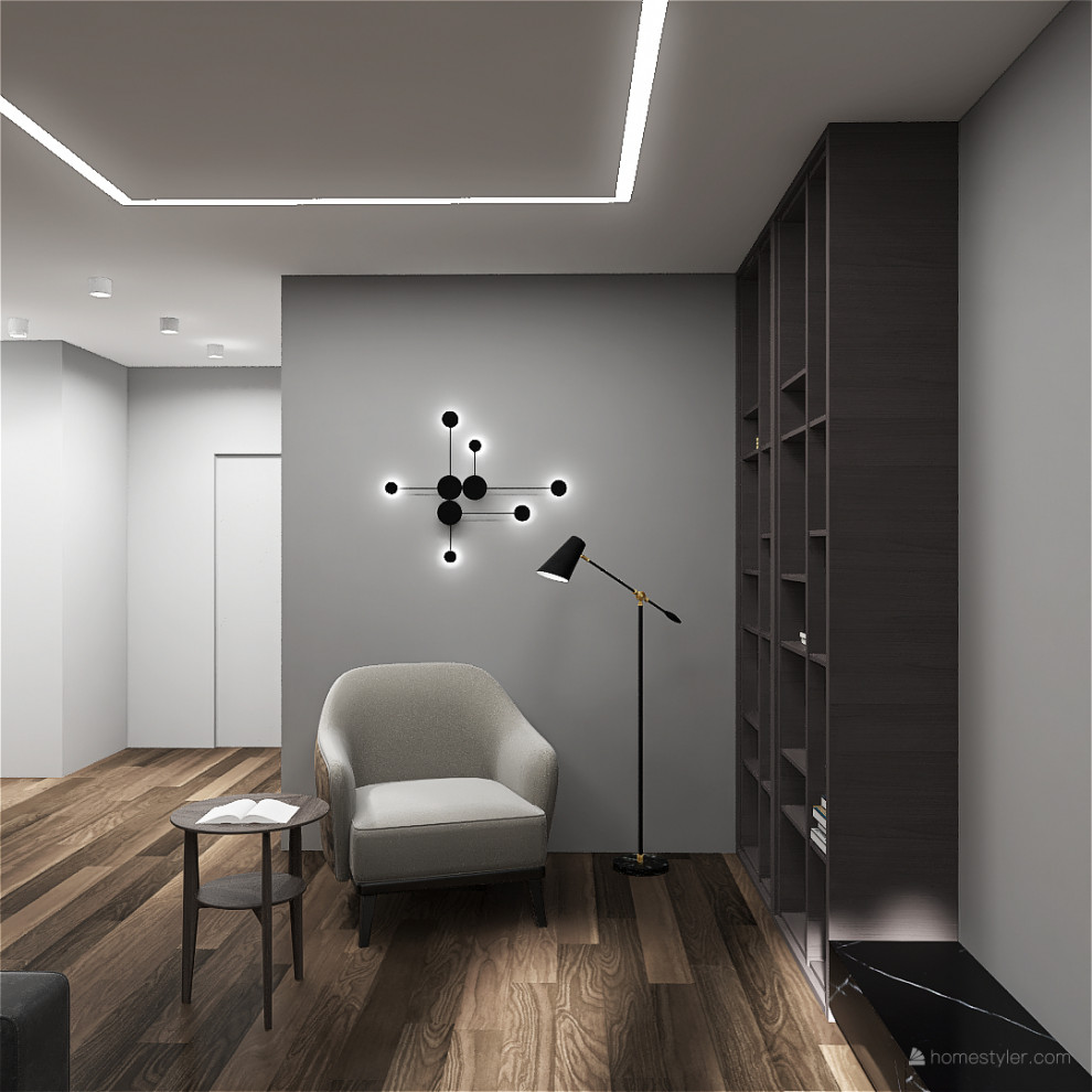 Кухня-гостиная для семейной пары без детей