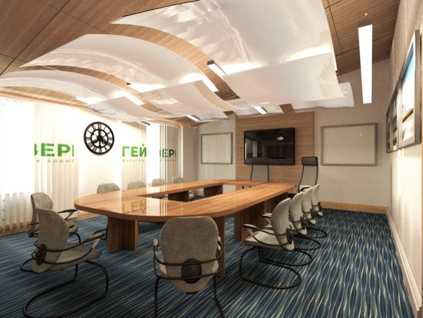 Визуализация переговорной офиса