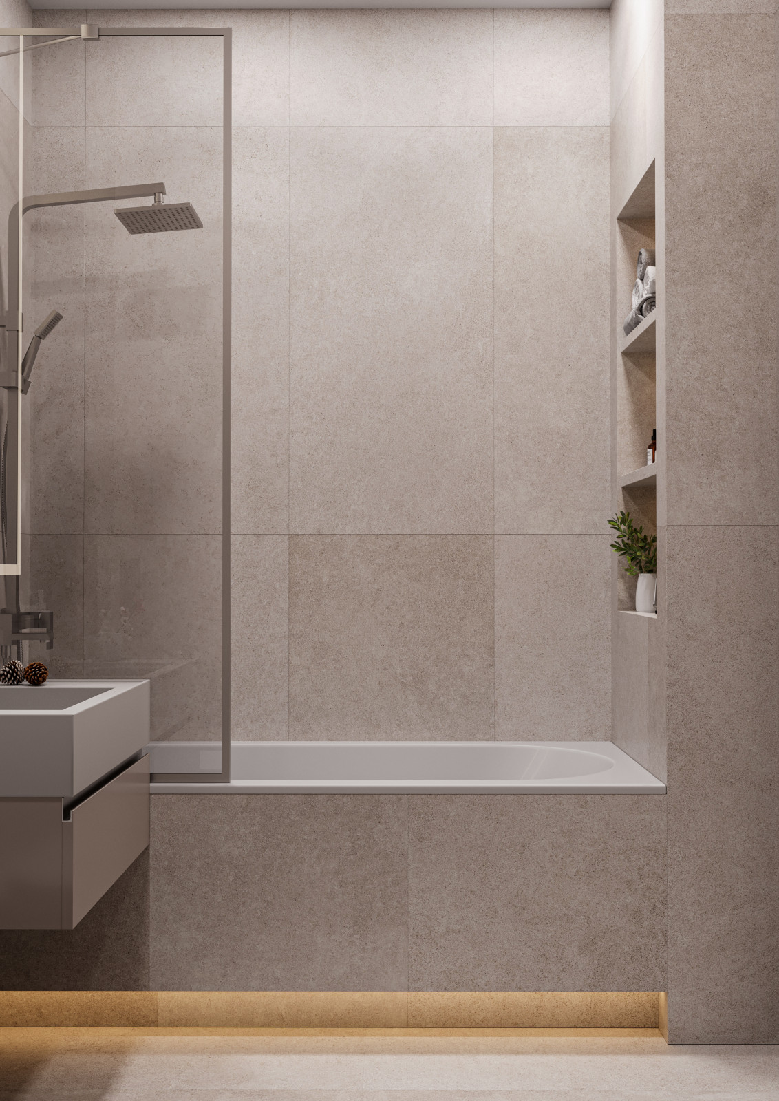 Дизайн проект интерьера  level Нагатинский