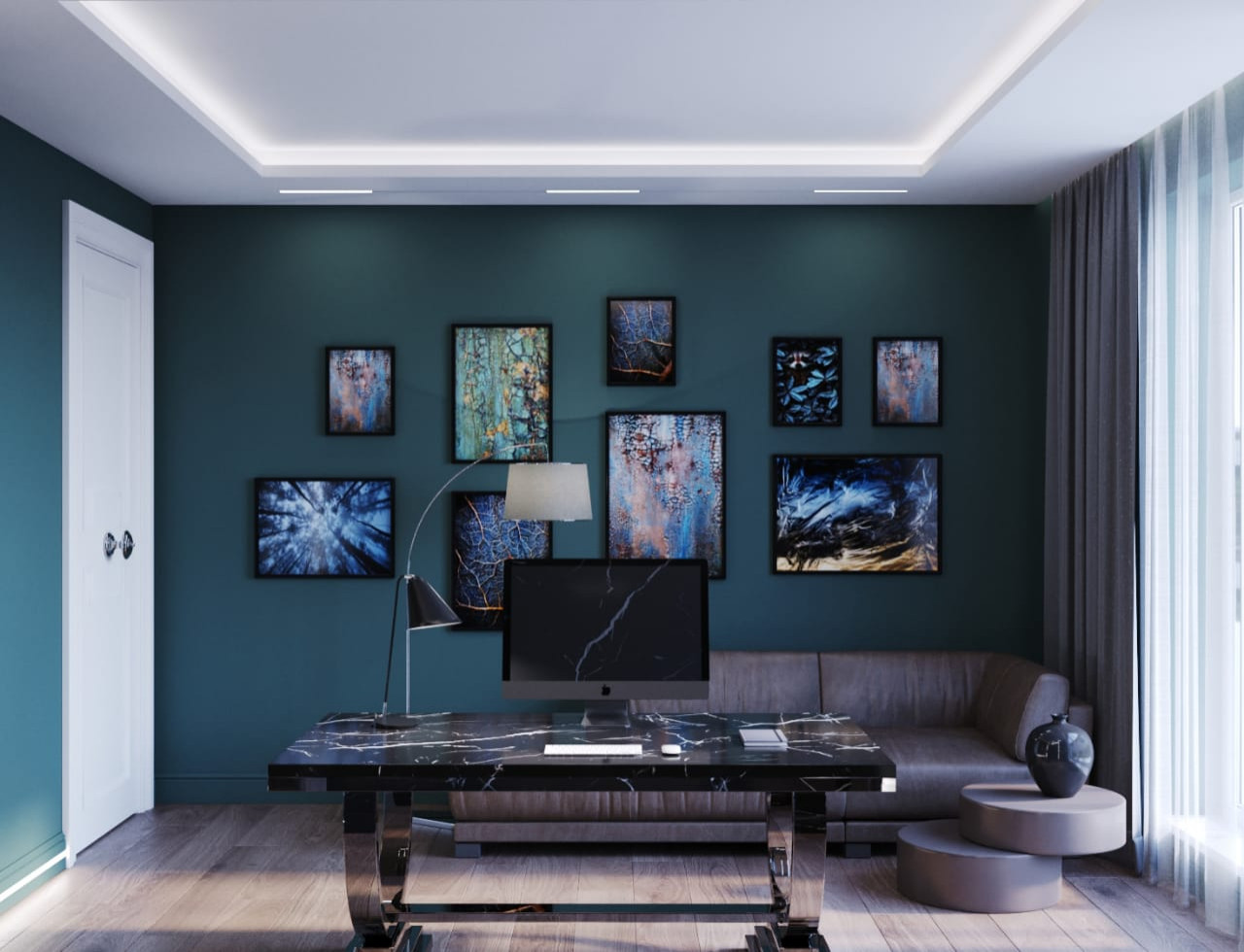 Частный дом // 2 этаж // Дизайн студия Льва Терехова