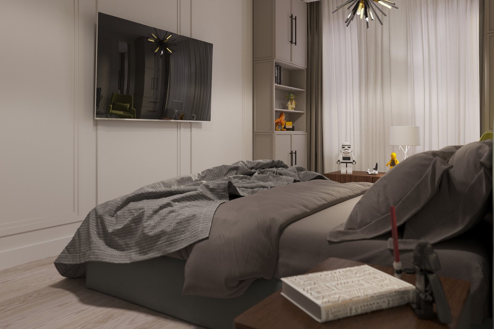 Неоклассика в ЖК СУББОТА Москва