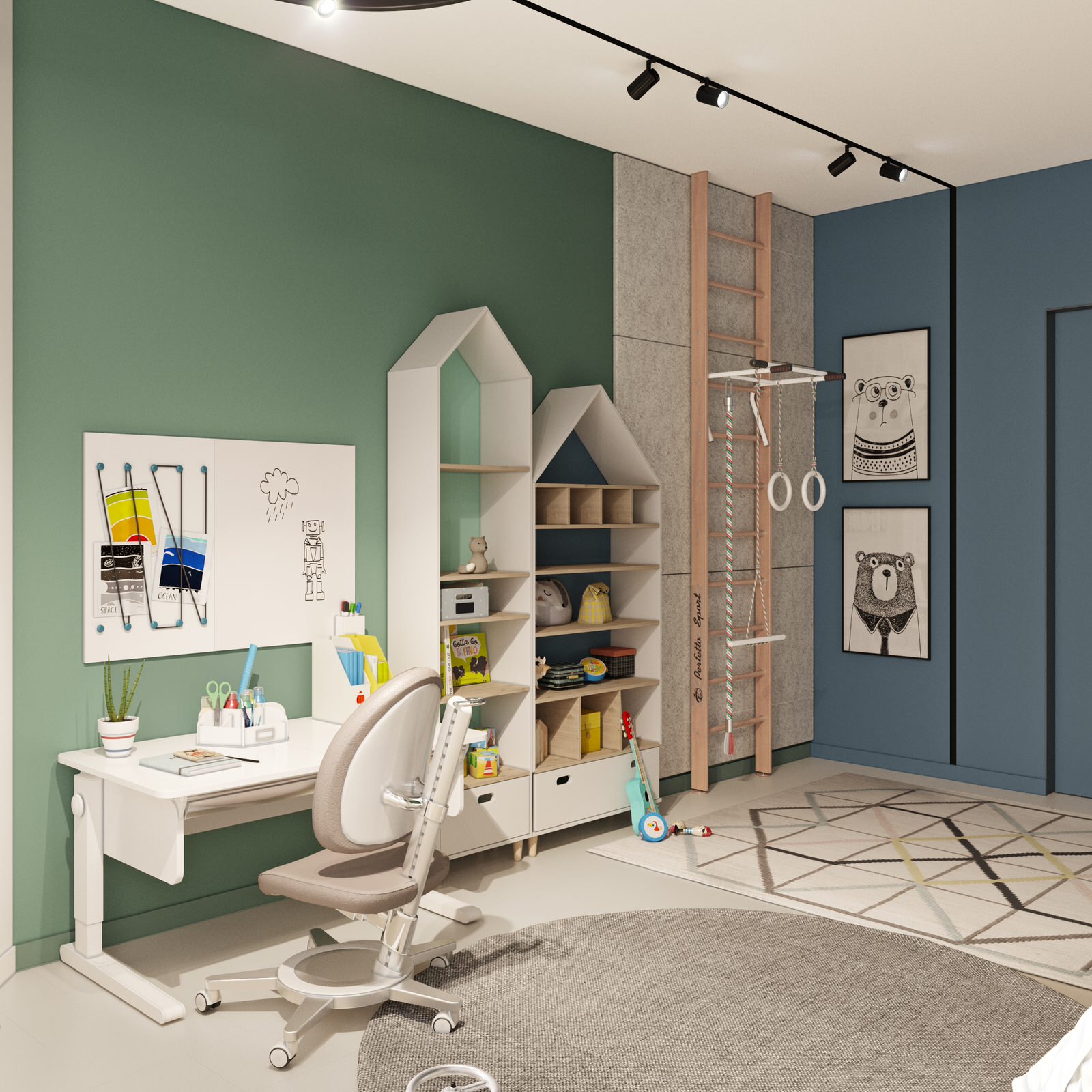 Интерьер квартиры в ЖК Montblanc 150 м^2