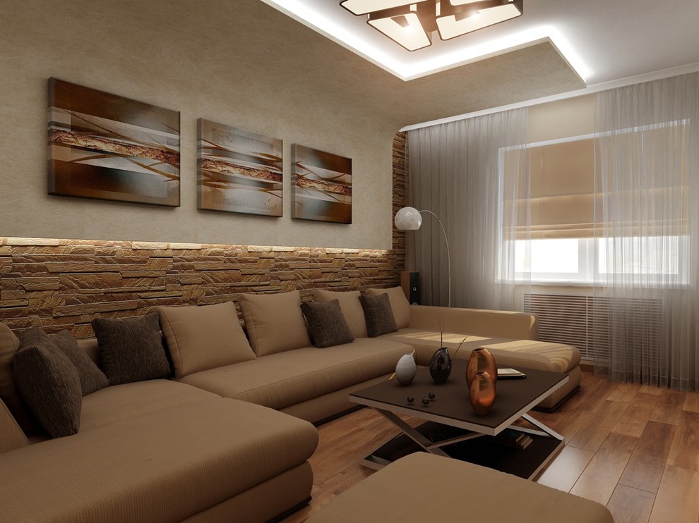 Обложка проекта: дизайн-проект квартиры в современном стиле, Санкт-Петербург