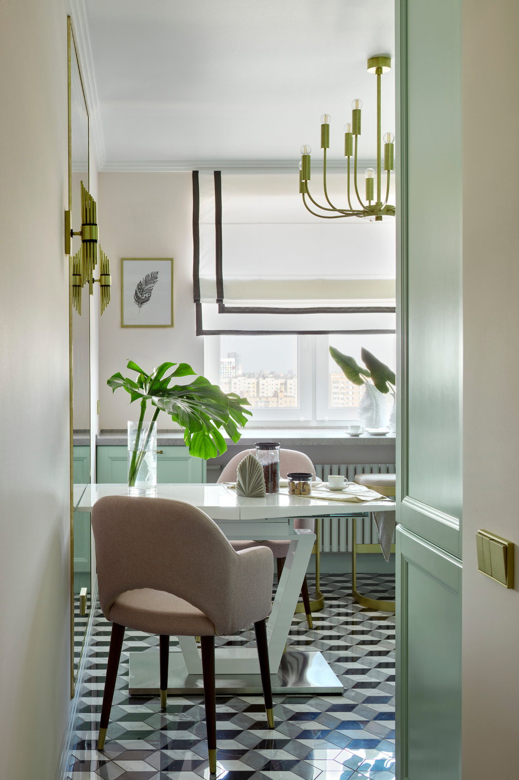 Квартира с тропическим настроением