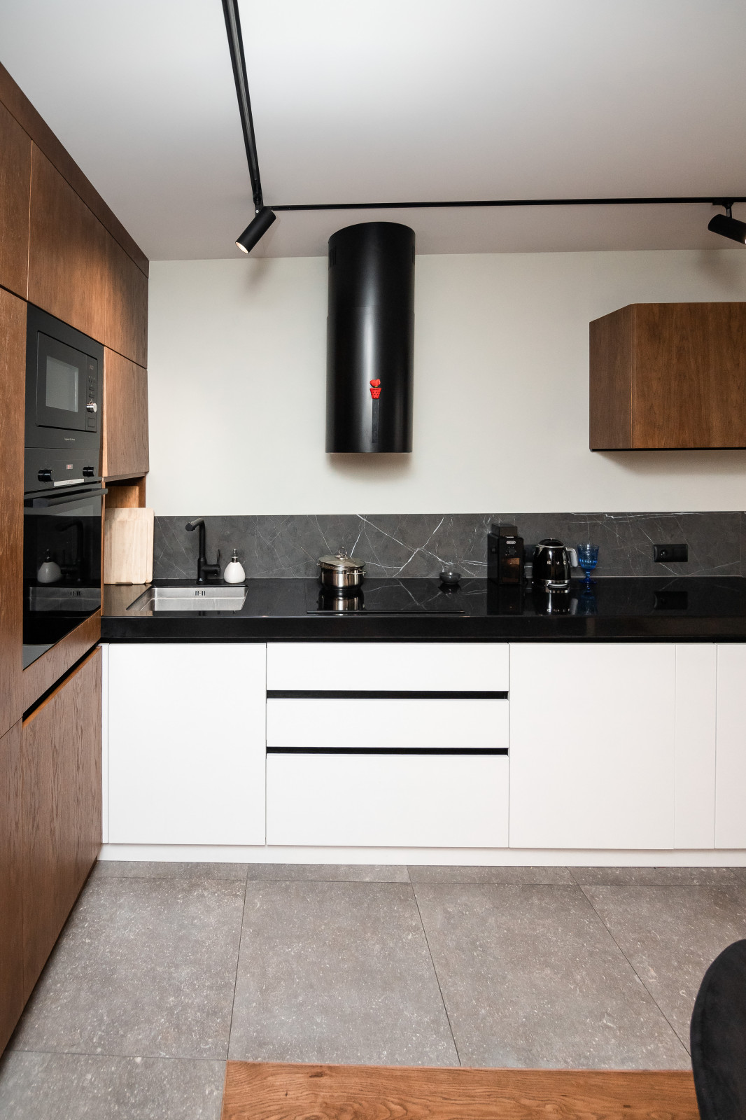 Кухня-гостиная в стиле минимализм