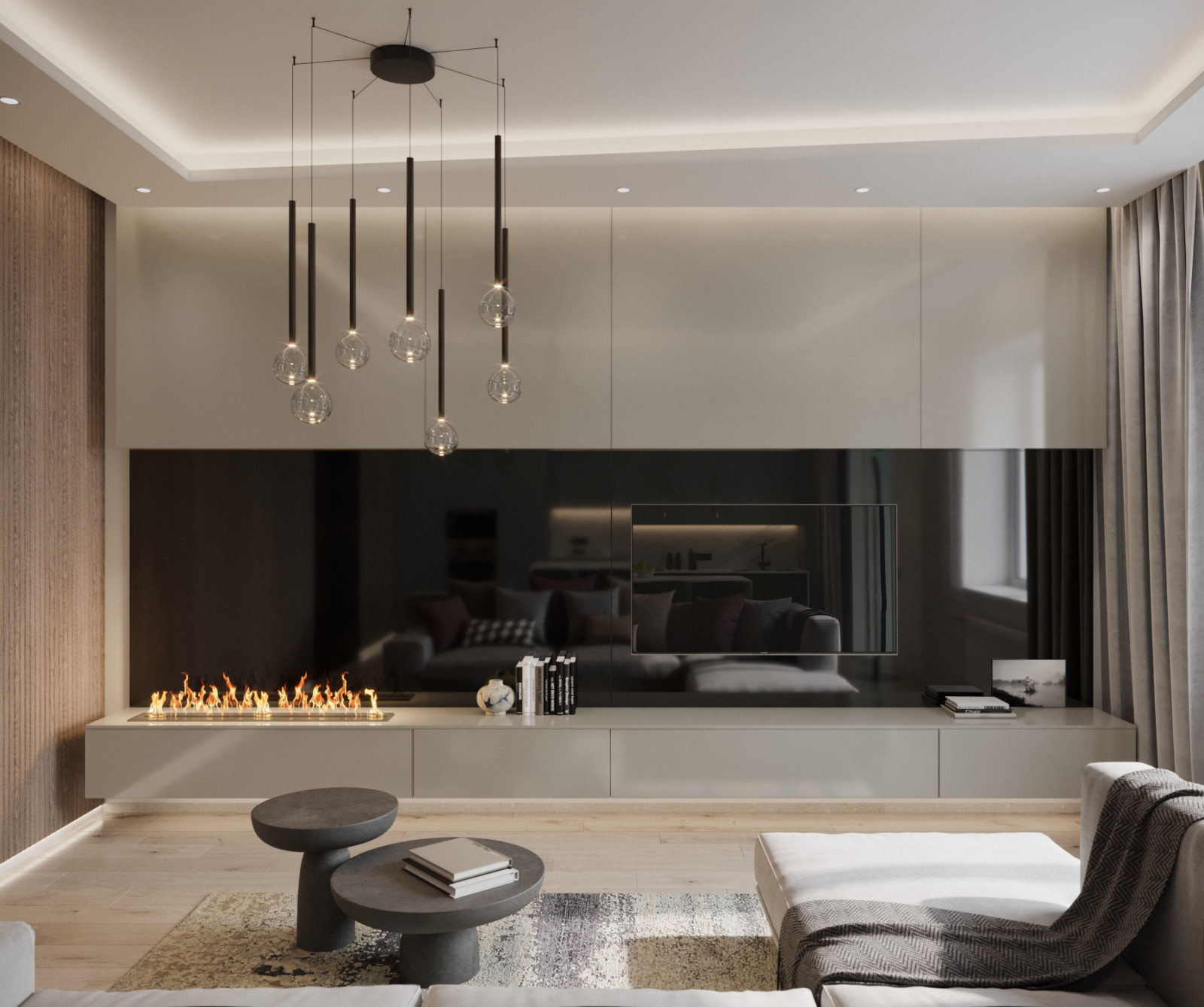 Интерьер таунхауса на Новой Риге