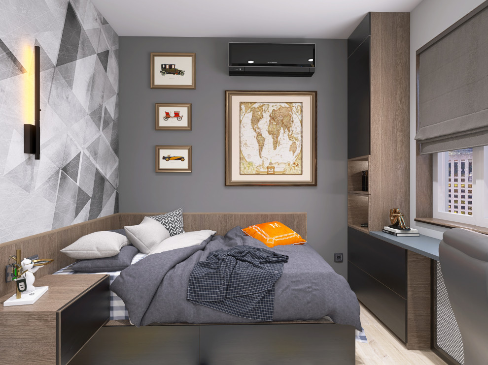 Двухэтажный дом с цокольным этажом 208м2