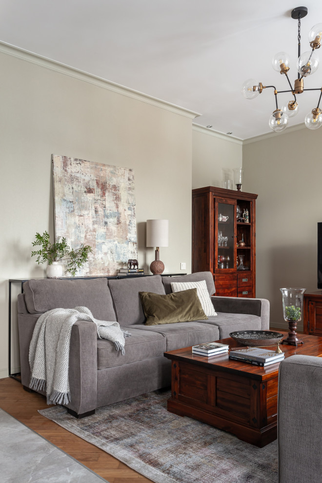 Обложка проекта: Современный интерьер с элементами этники