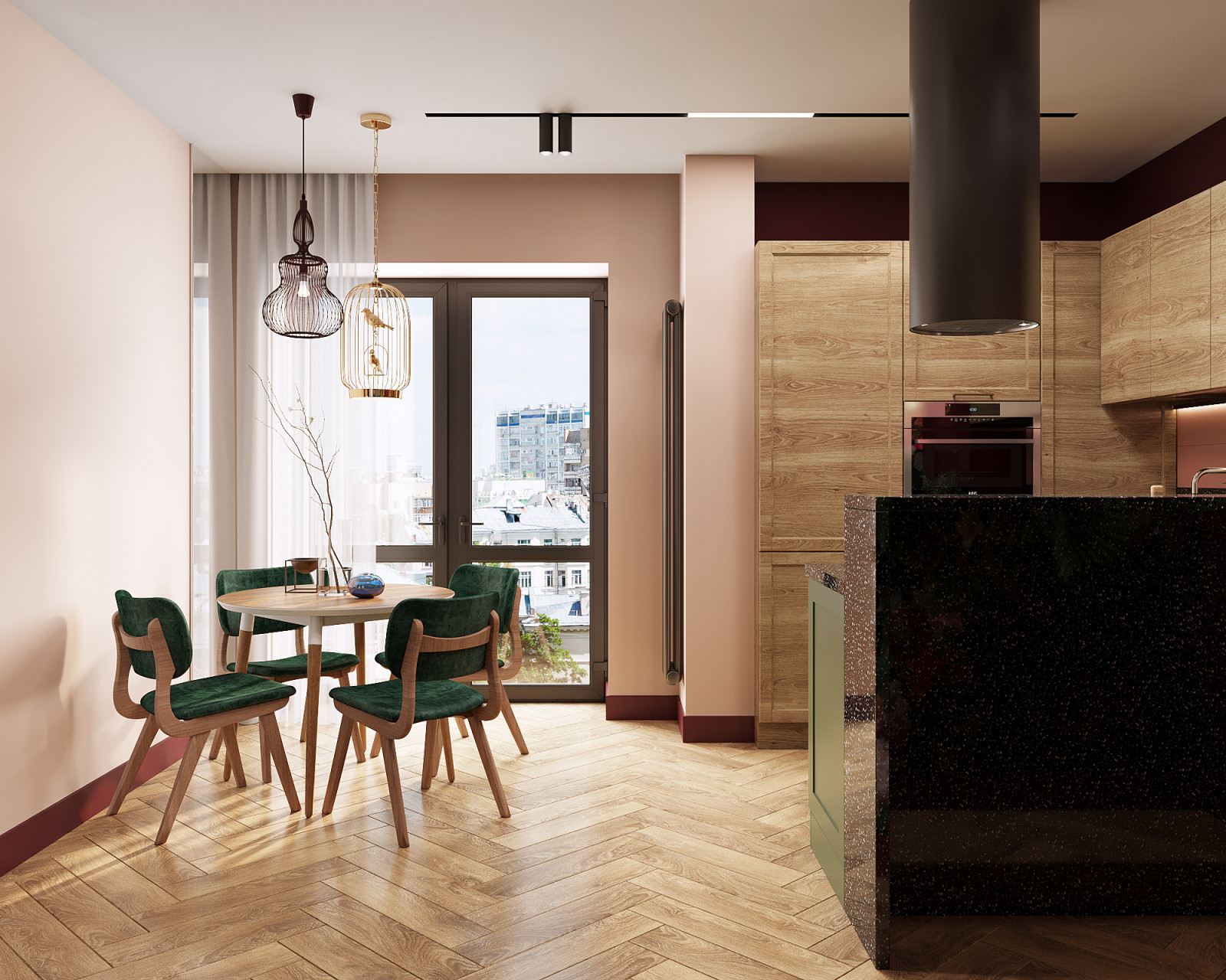 Обложка проекта: Сад наслаждений кухня 15 кв м