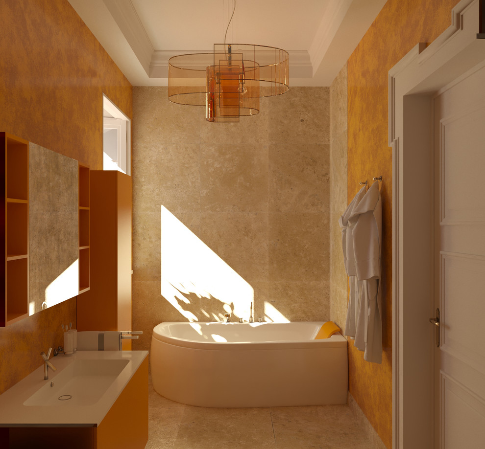 Интерьеры реконструированной виллы в Тоскане