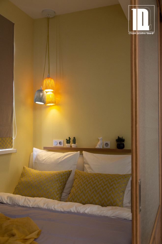 Дизайн-проект "Южное солнце" квартиры в ЖК Посейдон город Сочи 36 м2