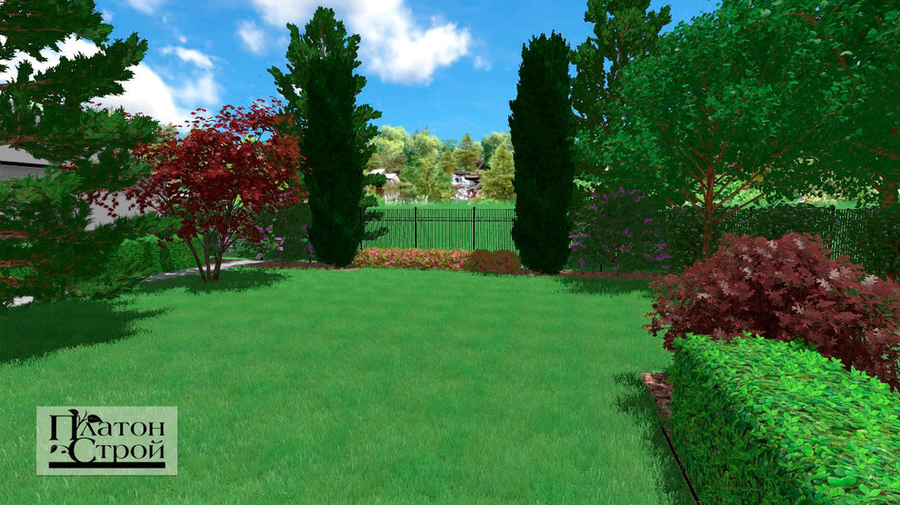 Обложка проекта: Дизайн участка Зазимье