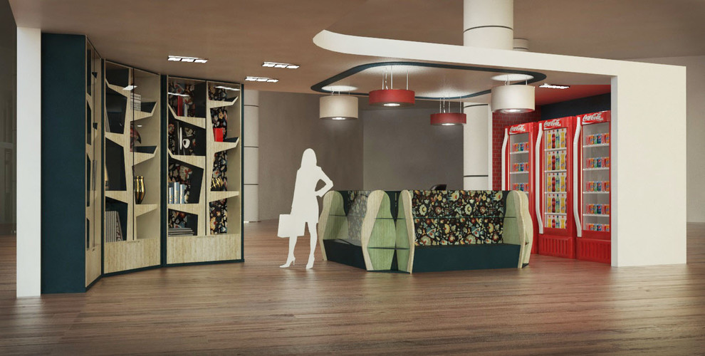 Обложка проекта: Дизайн-проект, магазин, торговый центр