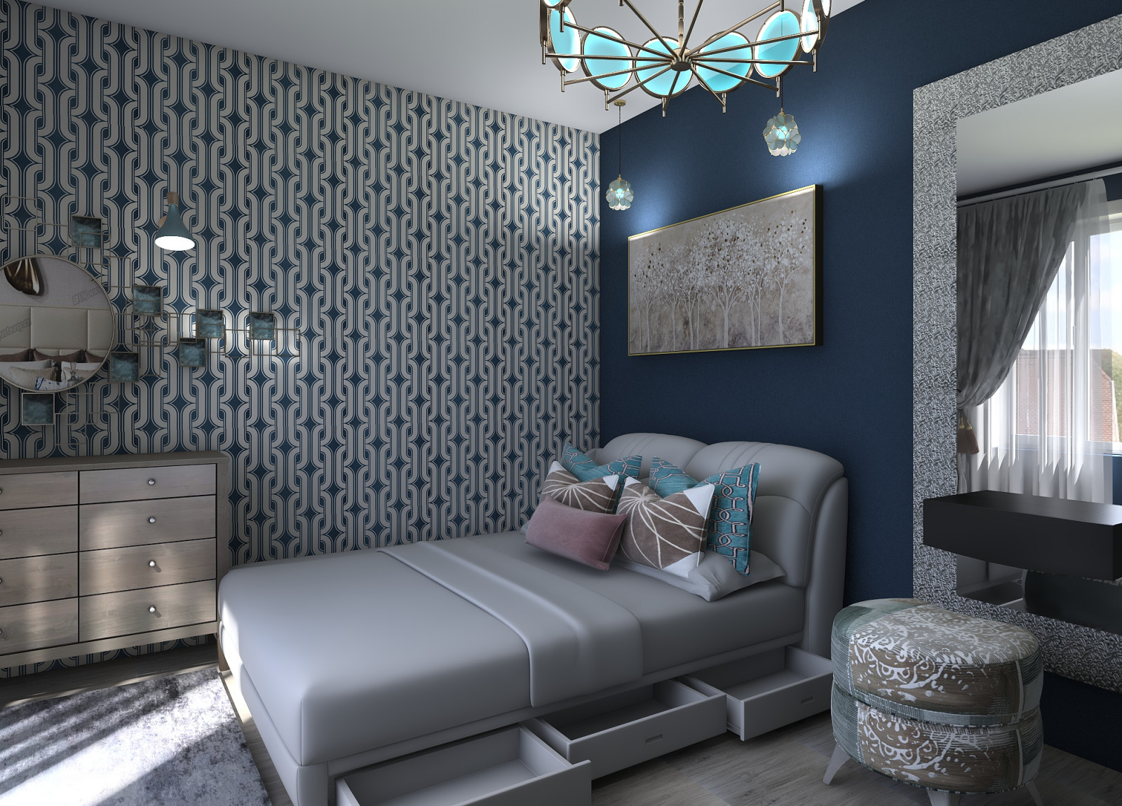 Эскизный проект планировки дома