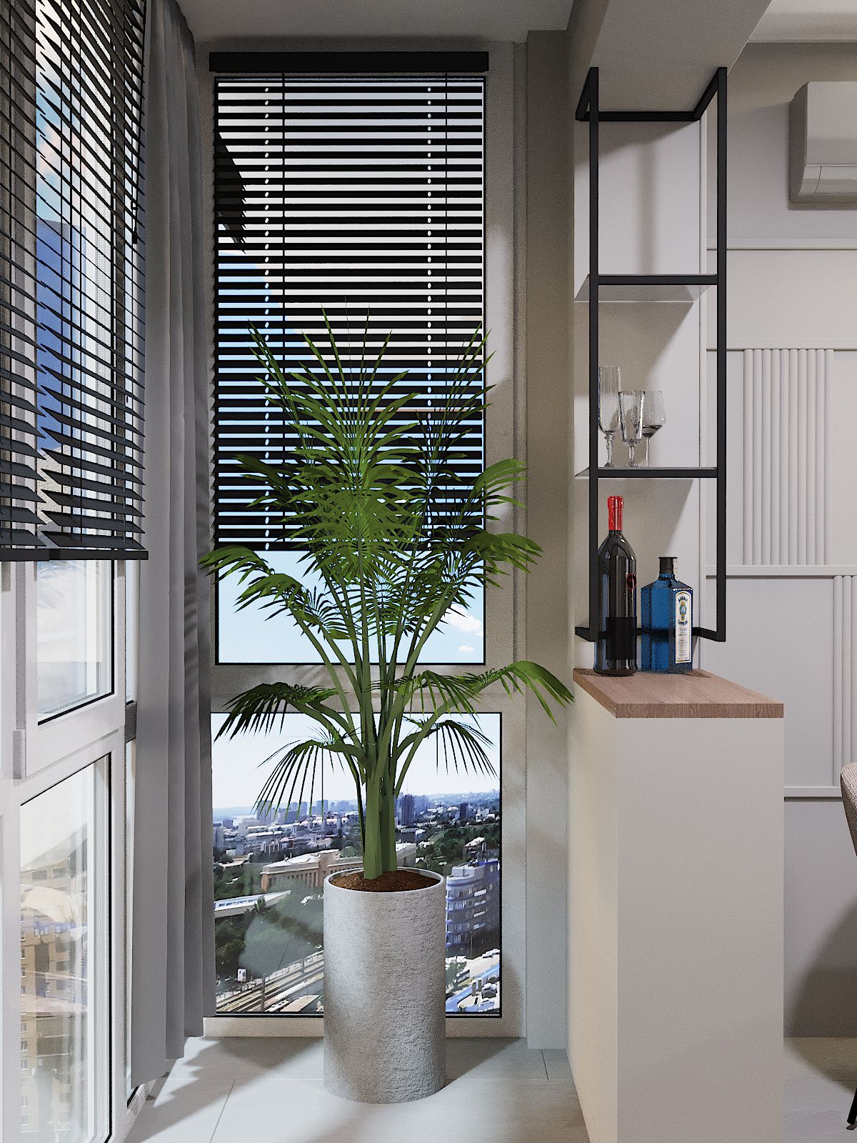 кухня коридор ЖК Европейский