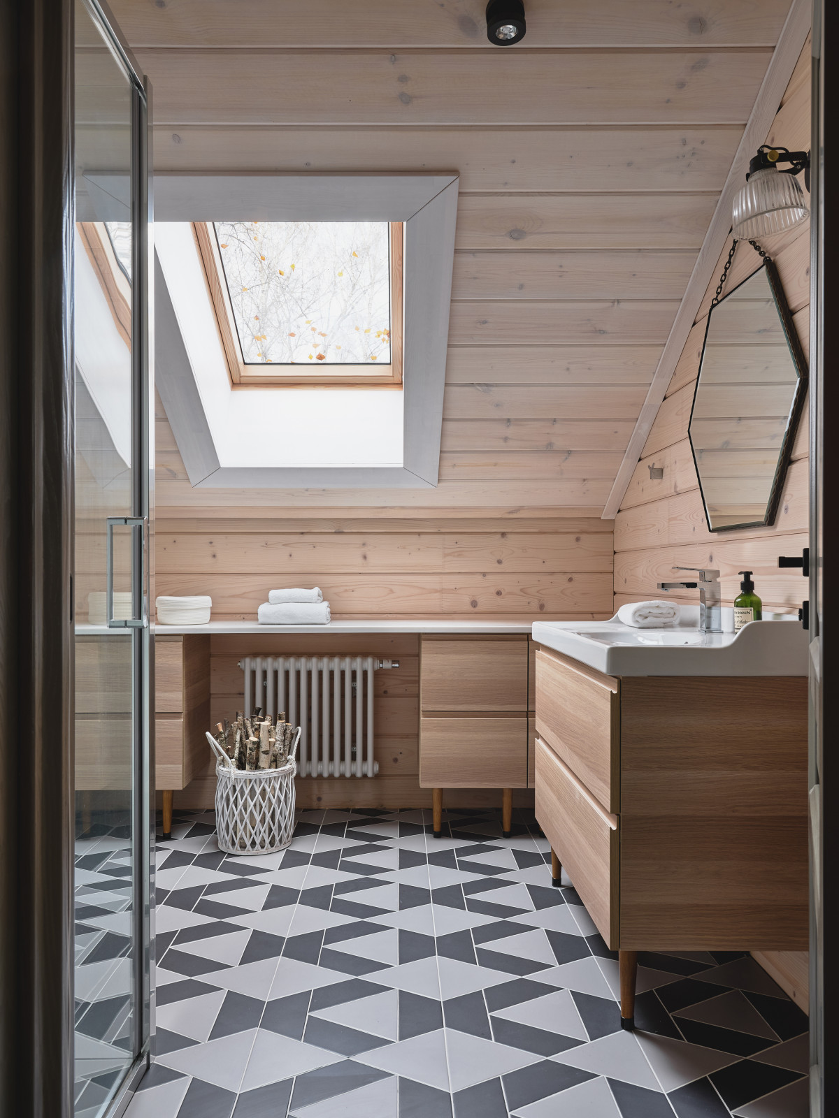 Загородный деревянный дом