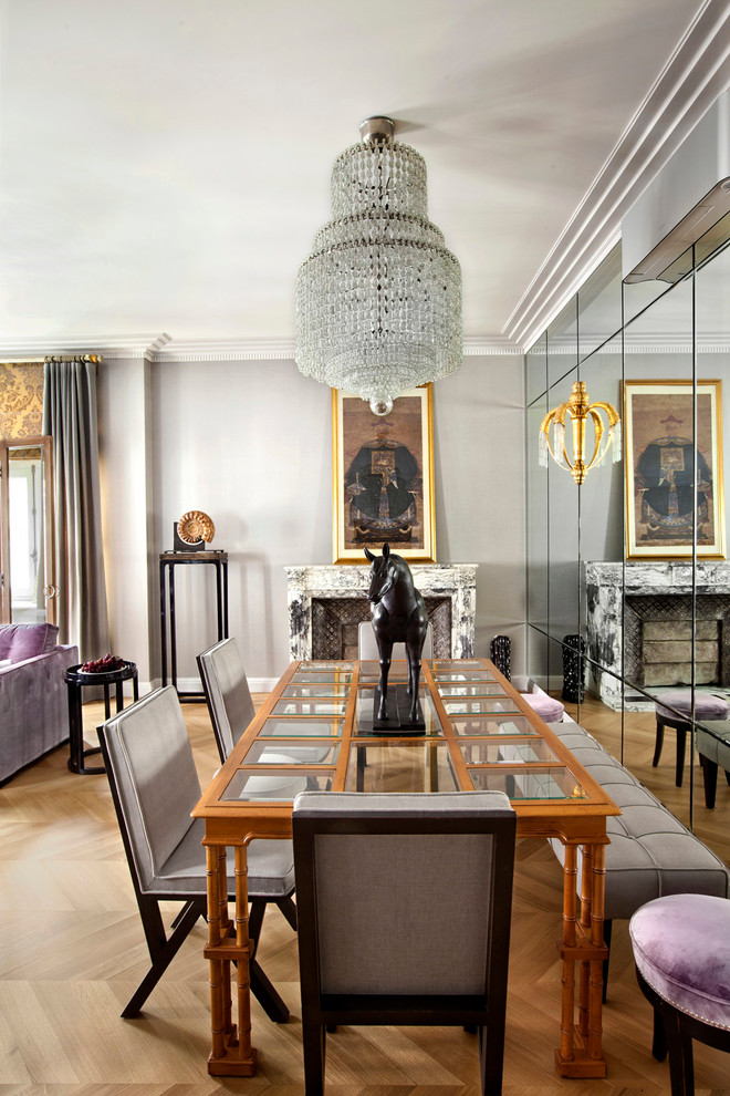 В серой дымке