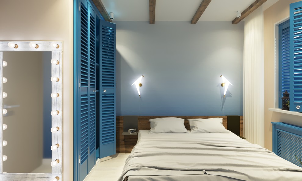 Обложка проекта: Спальная комната, площадью 12 кв.м. Екатеринбург