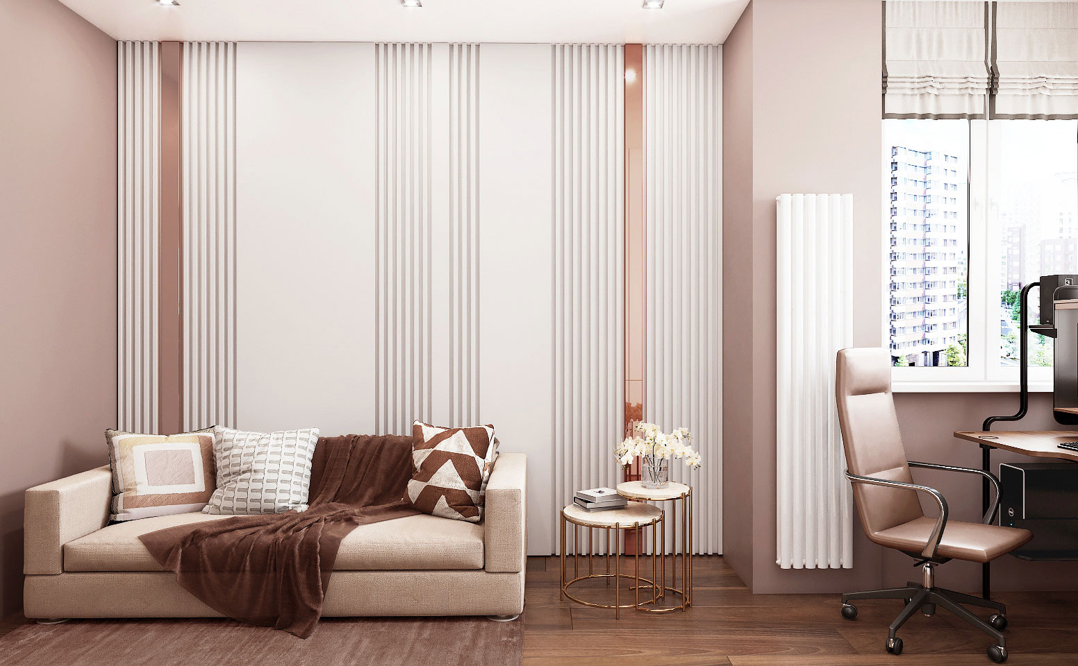 Трёхкомнатная квартира в ЖК "Империал"