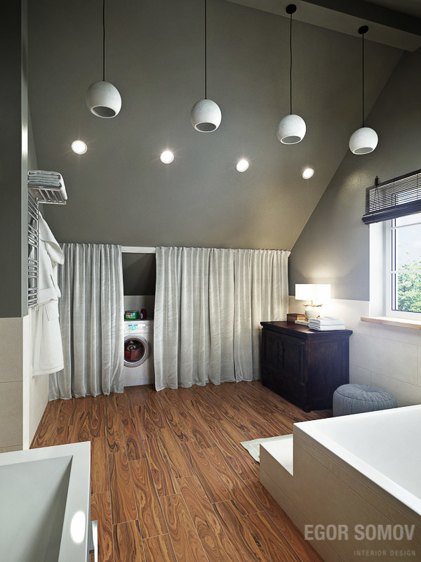 Интерьер в КП Сабурово Парк