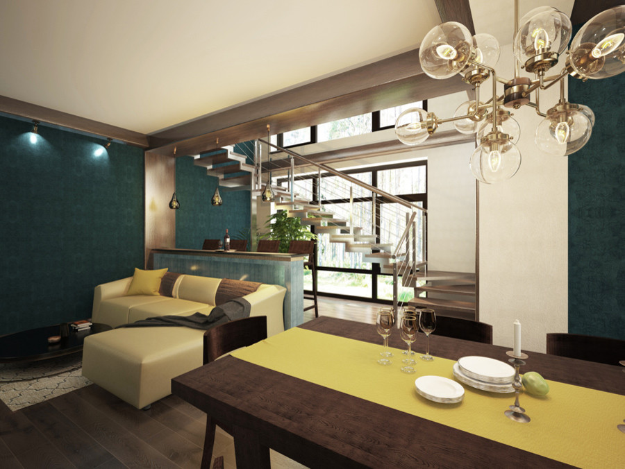 Гостевой дом с бассейном в п. Уптино