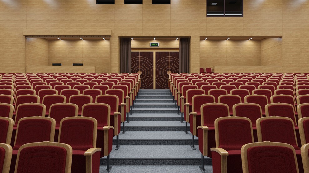 Зрительный зал в центре культуры