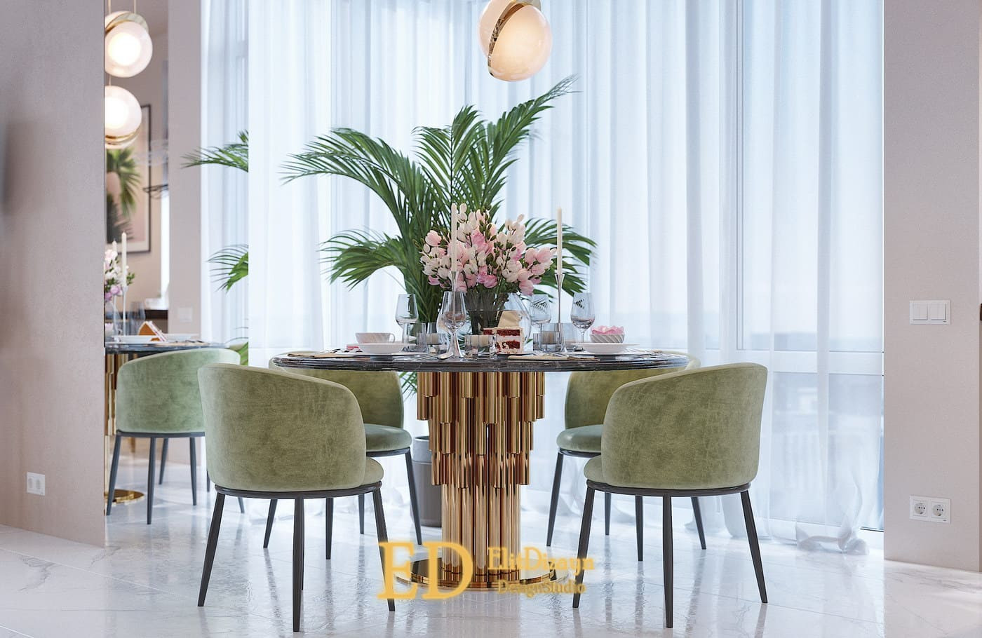 Квартира неоклассика - 1