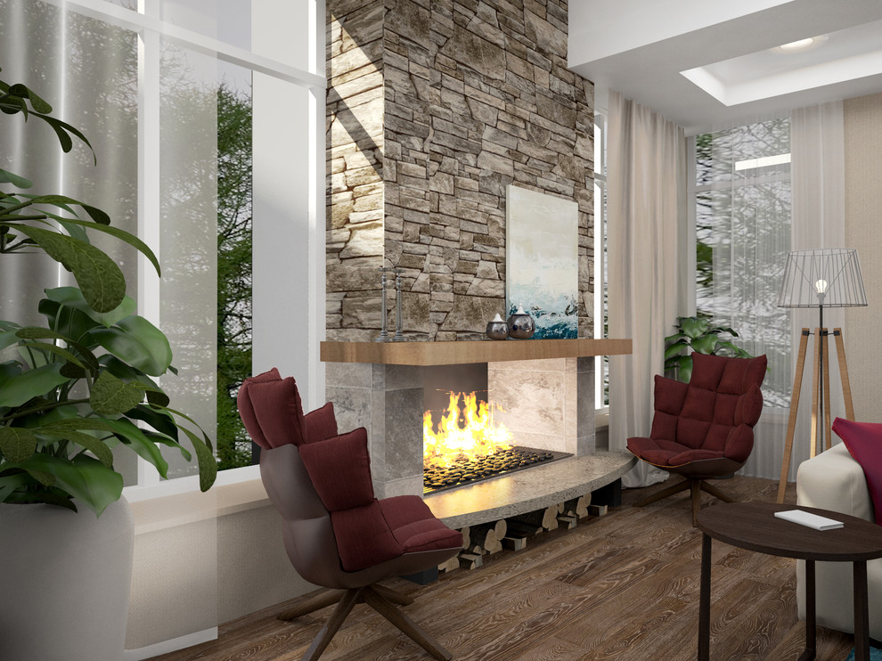 Интерьер современного коттеджа