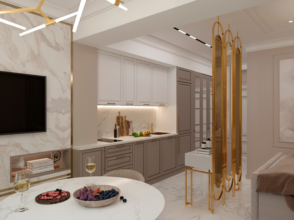 Обложка проекта: 1-комнатная квартира в ЖК "Остров"