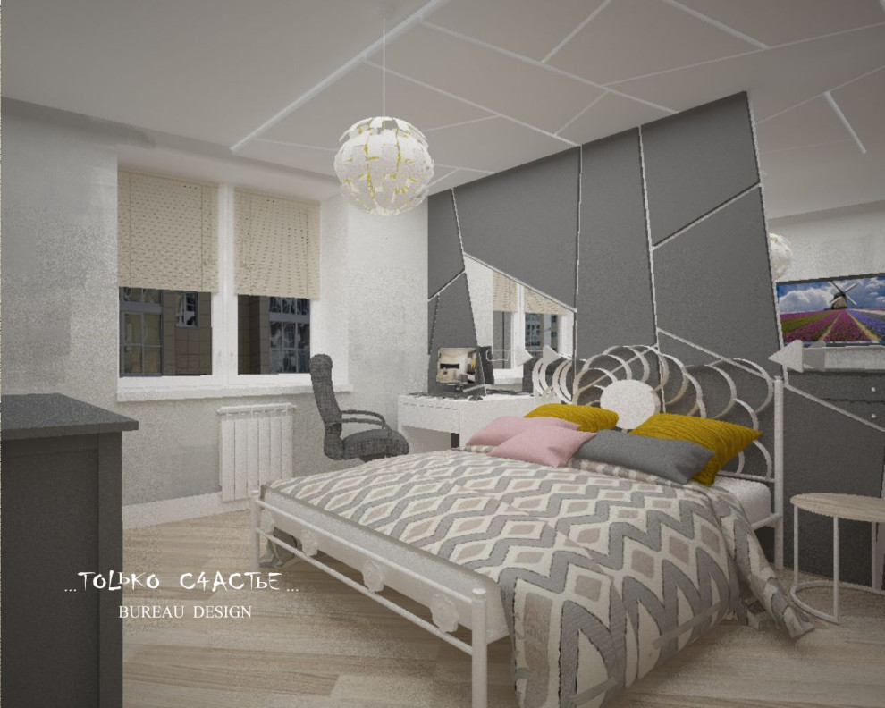 дизайн интерьера, дизайн квартиры , квартира "южный бульвар