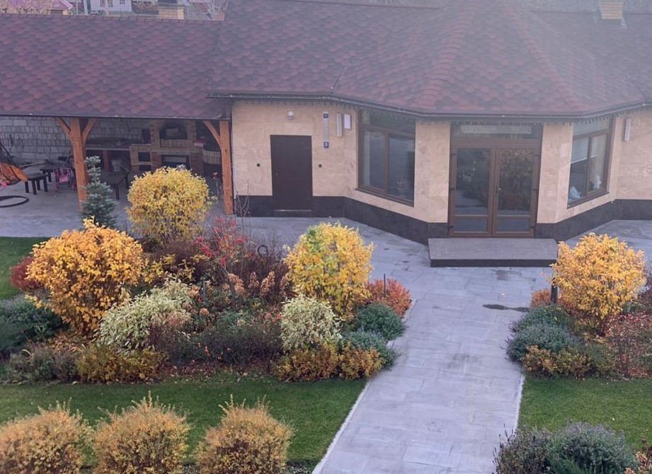 Осень в полосатом саду.