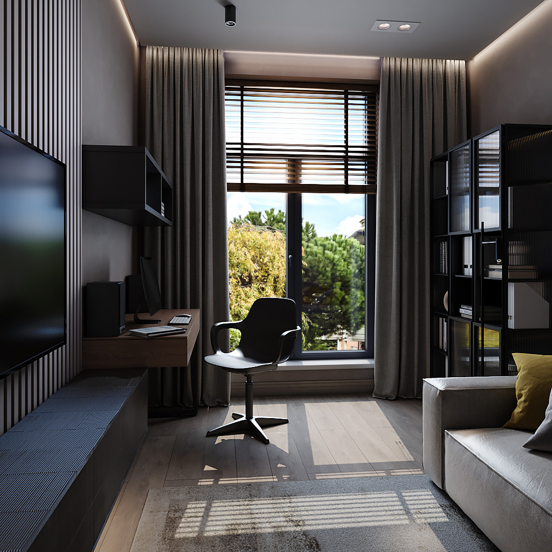 Дом для семьи с двумя детьми