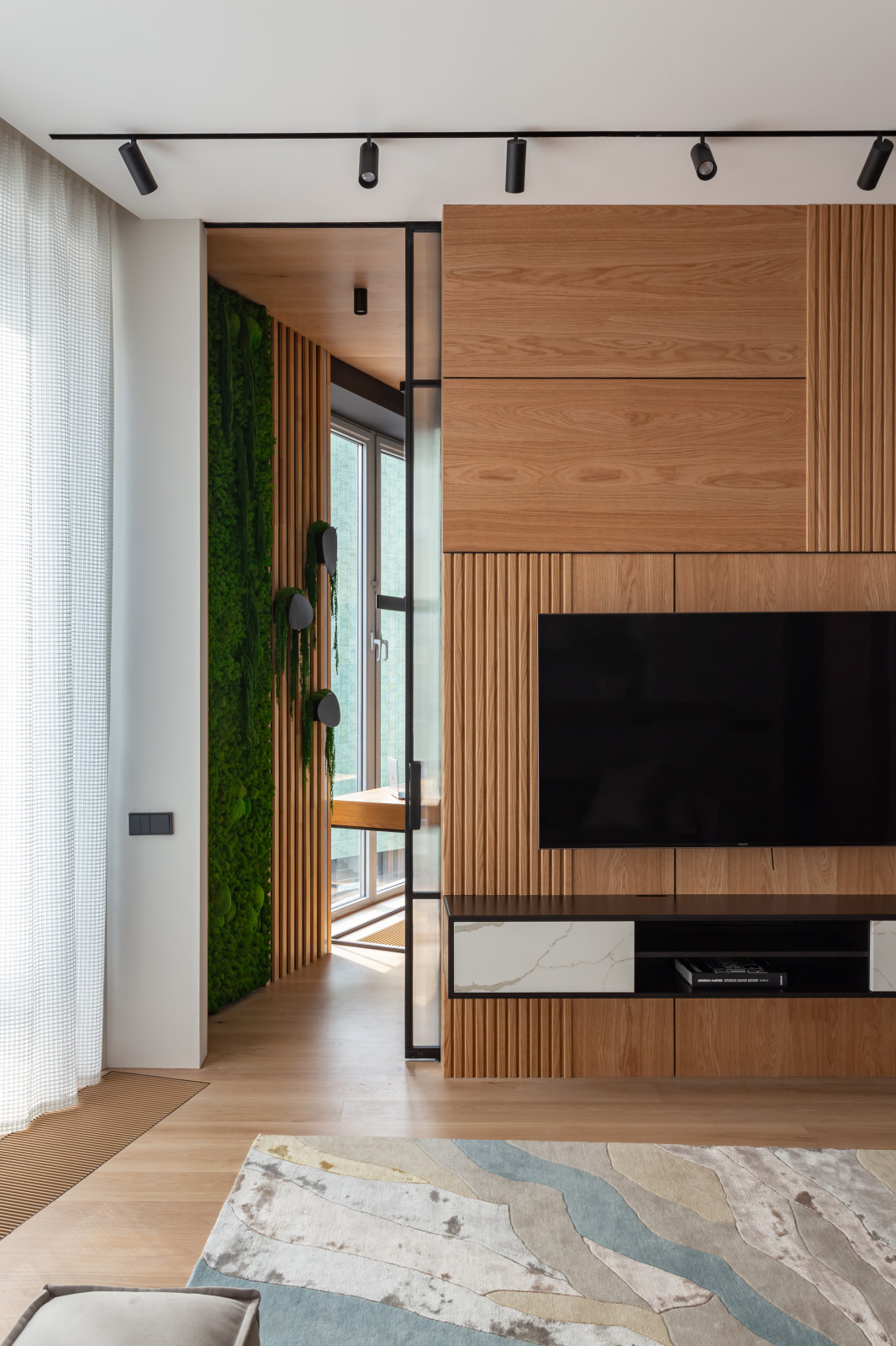 Современная квартира для дружной семьи