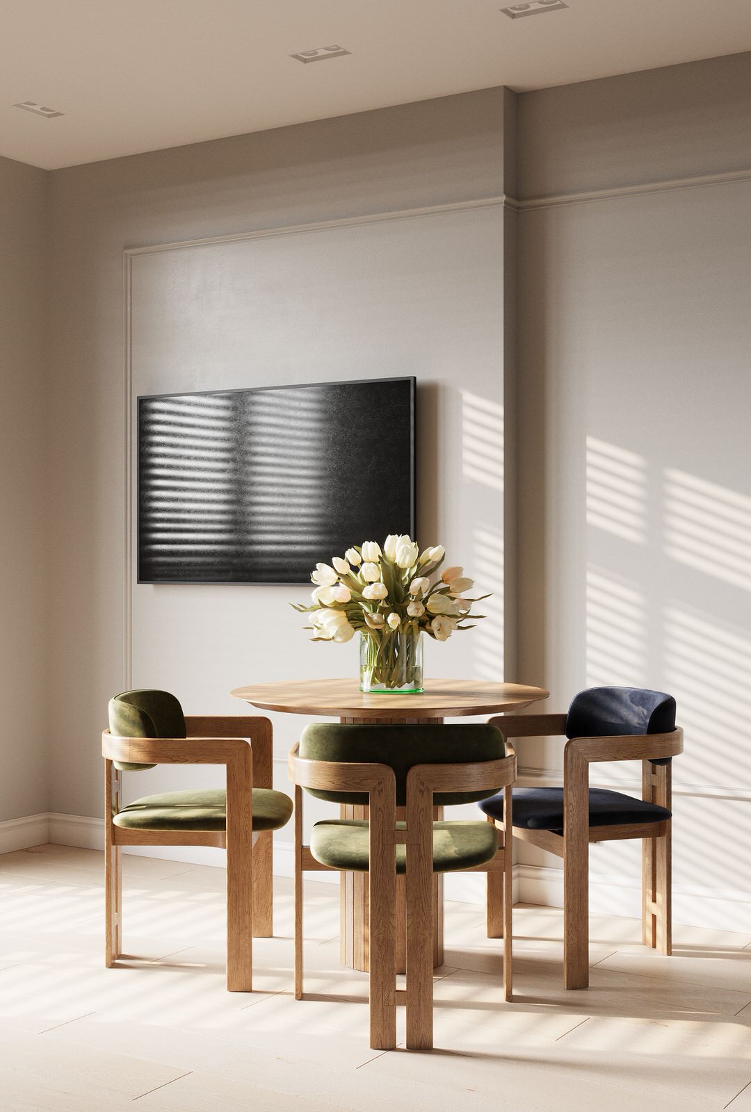 Дизайн-проект квартиры 60 кв.м в  стиле Петербургский Лофт