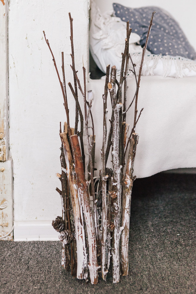 Своими руками: Светильник из веток