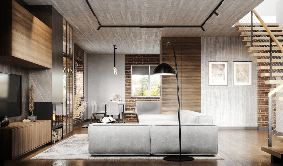 Современный дом в стиле минимализм