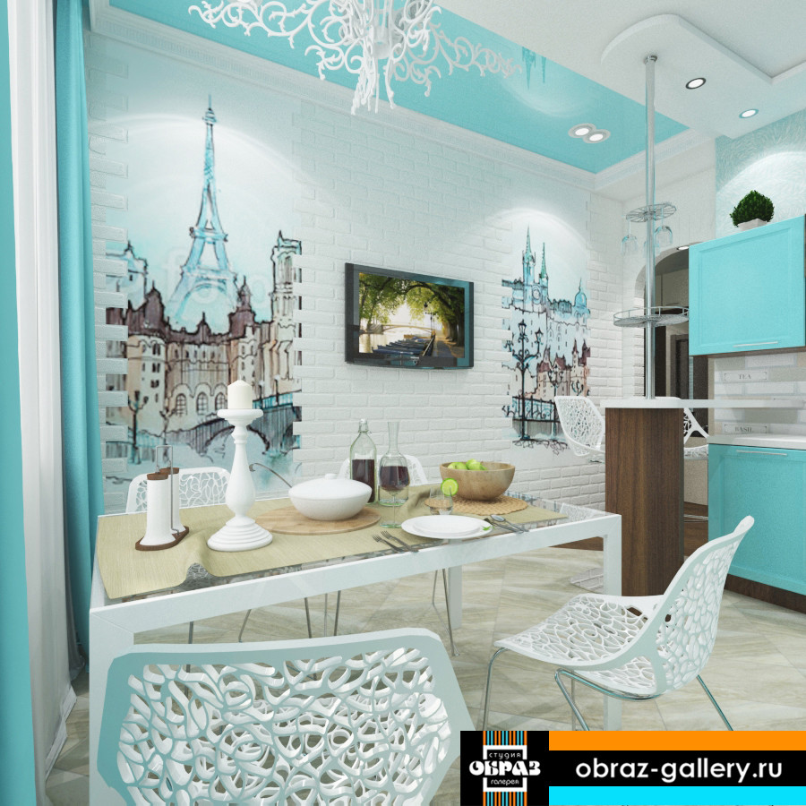 Обложка проекта: Двухкомнатная квартира | Кострома