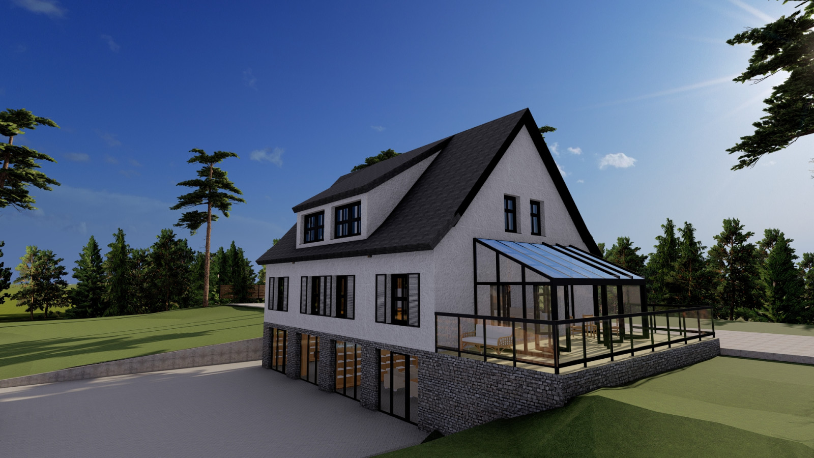 Обложка проекта: ПРОЕКТ РЕКОНСТРУКЦИИ НЕМЕЦКОГО ДОМА | 2022