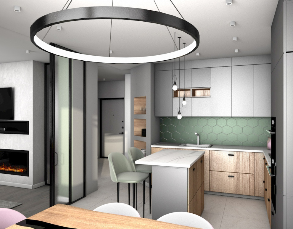 Квартира для молодой девушки.