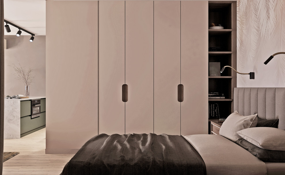 Студия в пастельных тонах