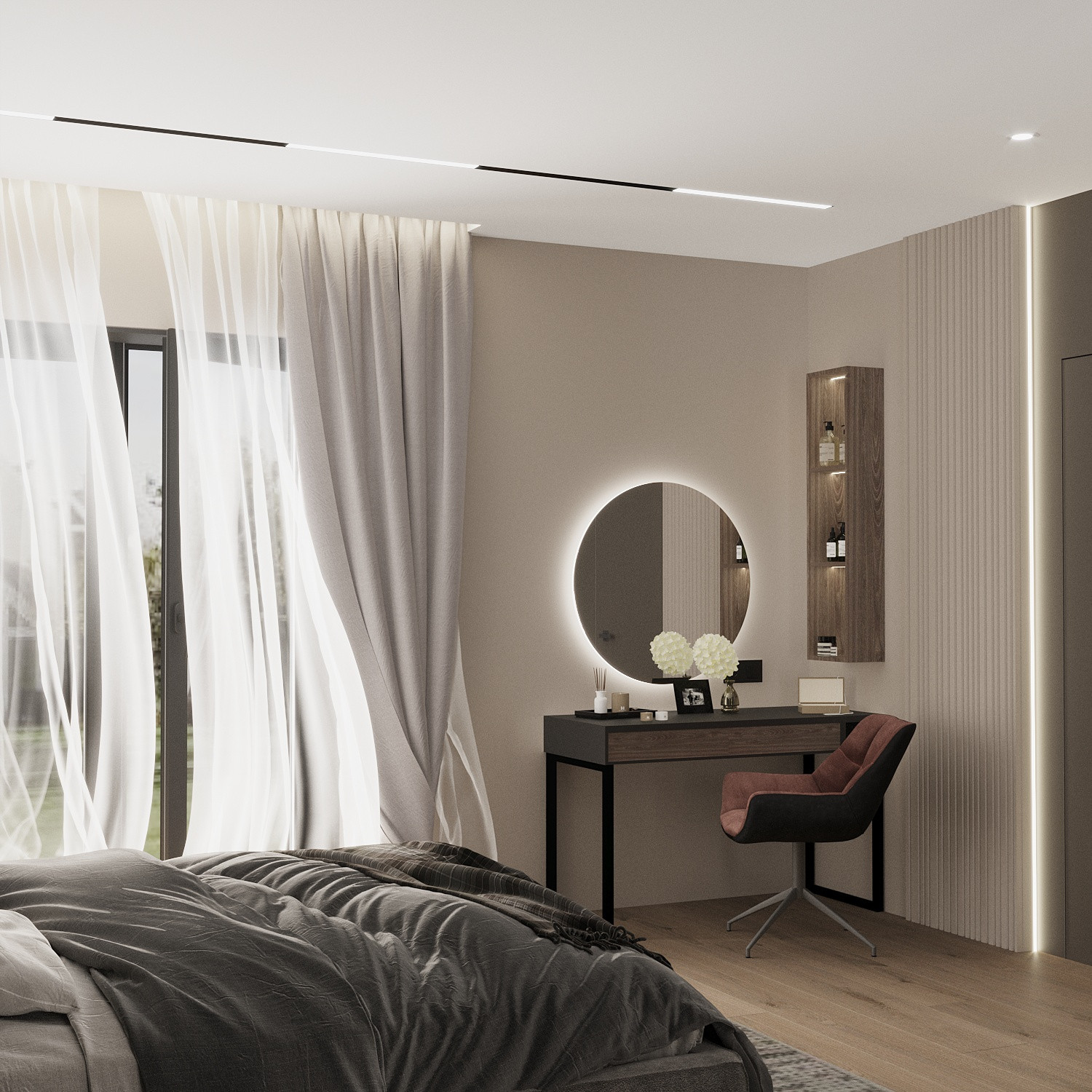 Дизайн-проект дома, площадью 110 м2 в г. Новосибирск. Кольцово