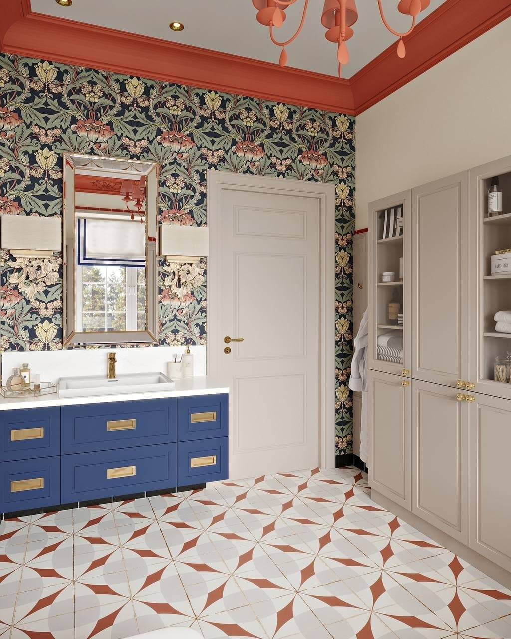 Загородный дом в английском стиле.