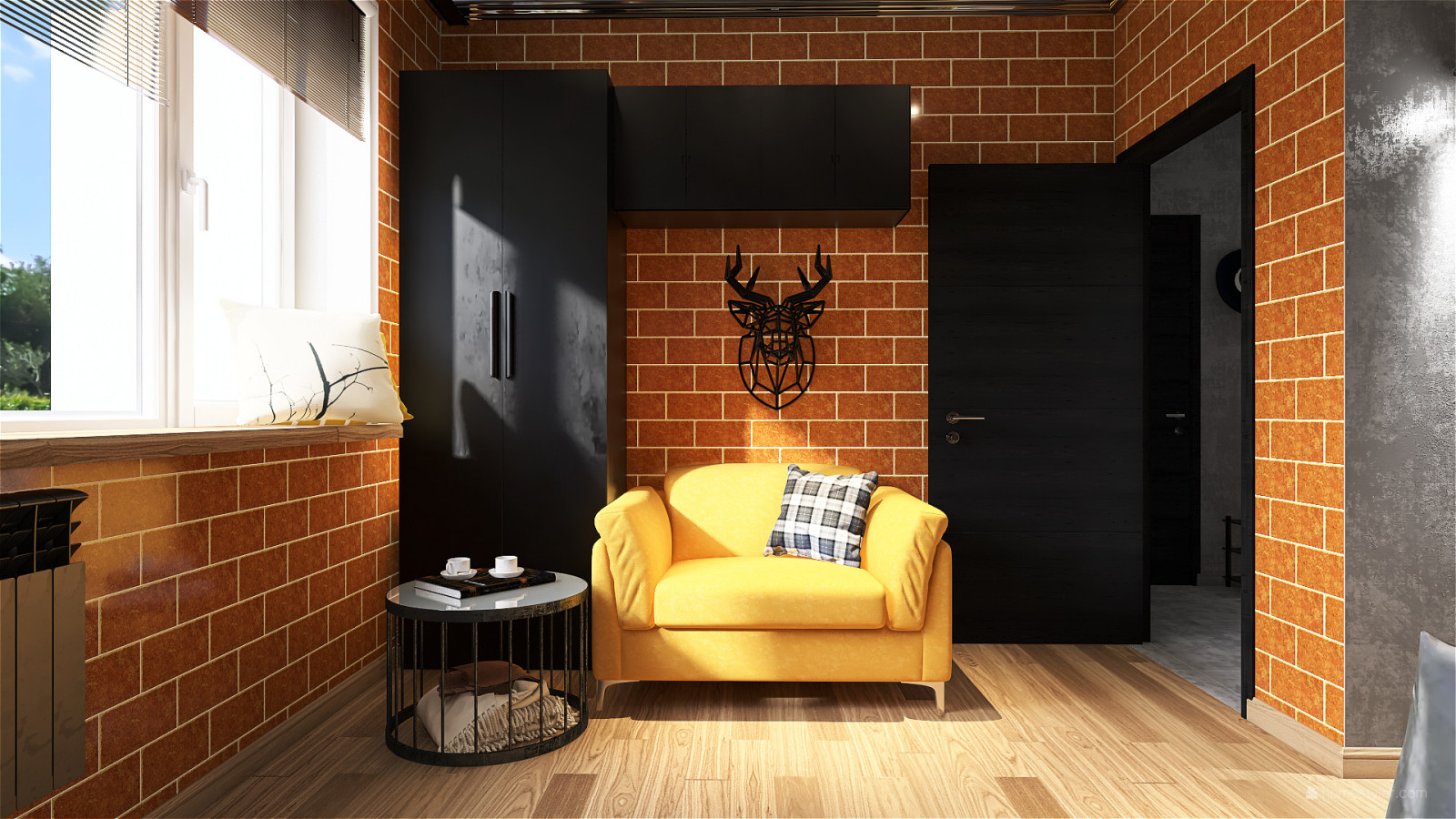 Обложка проекта: Комната лофт