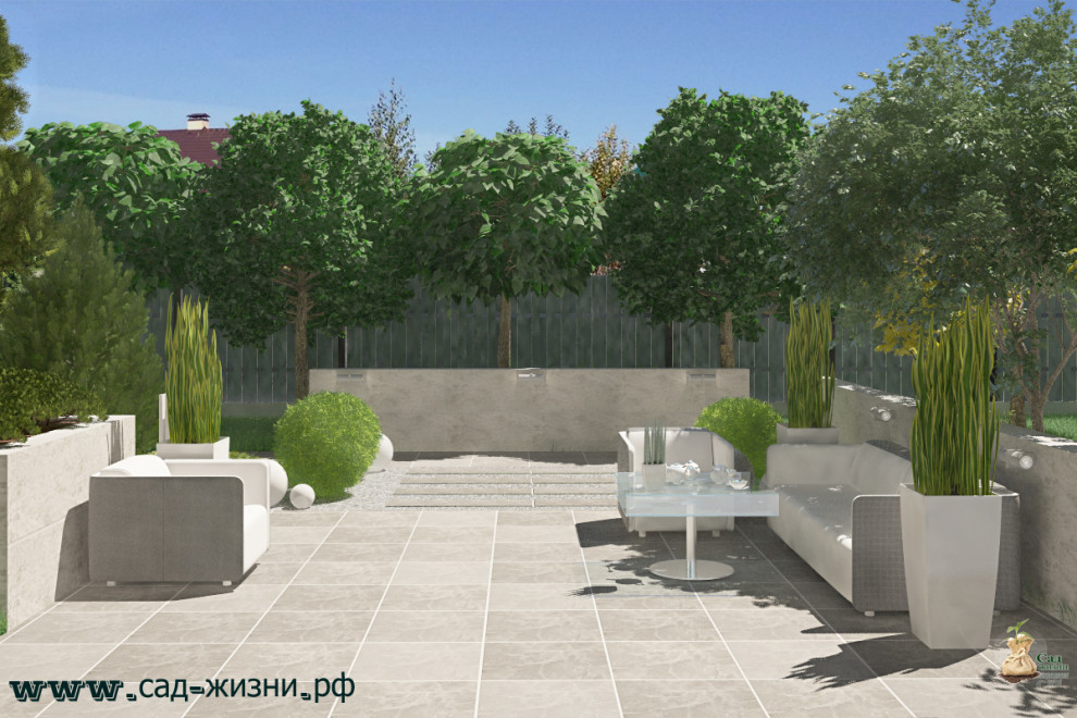 Благоустройство частного земельного участка в г. Истре