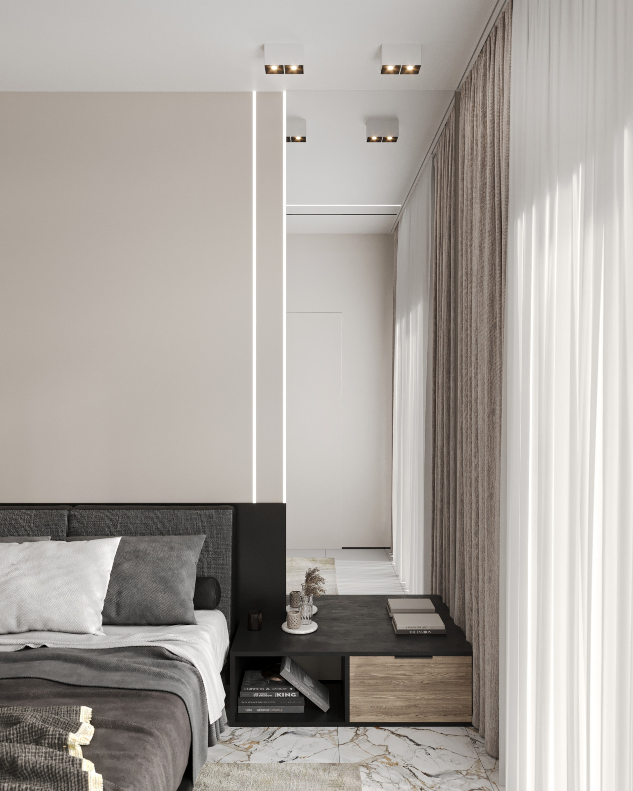 Загородный дом, минималистичный и строгий