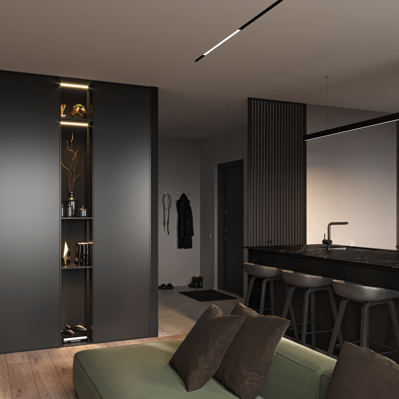 Дизайн-проект ЖК Лучи