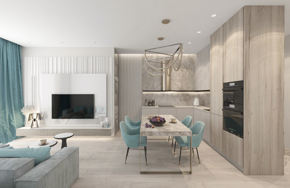 Бирюзовый минимализм