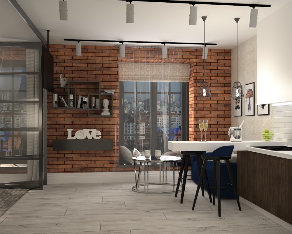 Лофт в однокомнатной