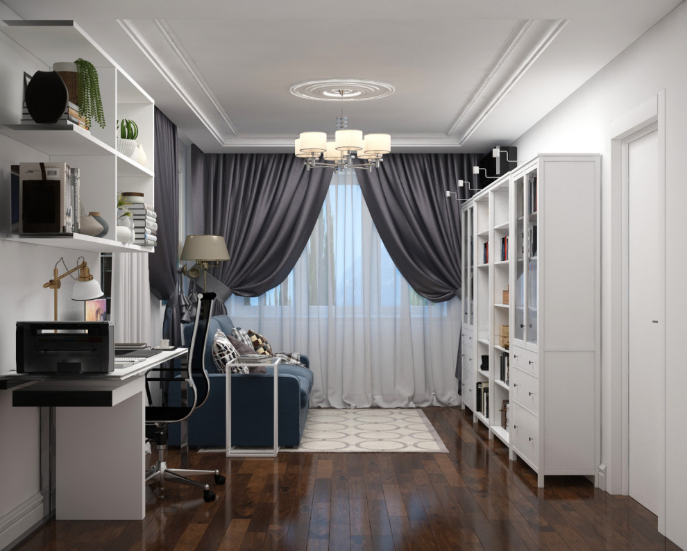 Дизайн проект гостиной в г. Жуковский