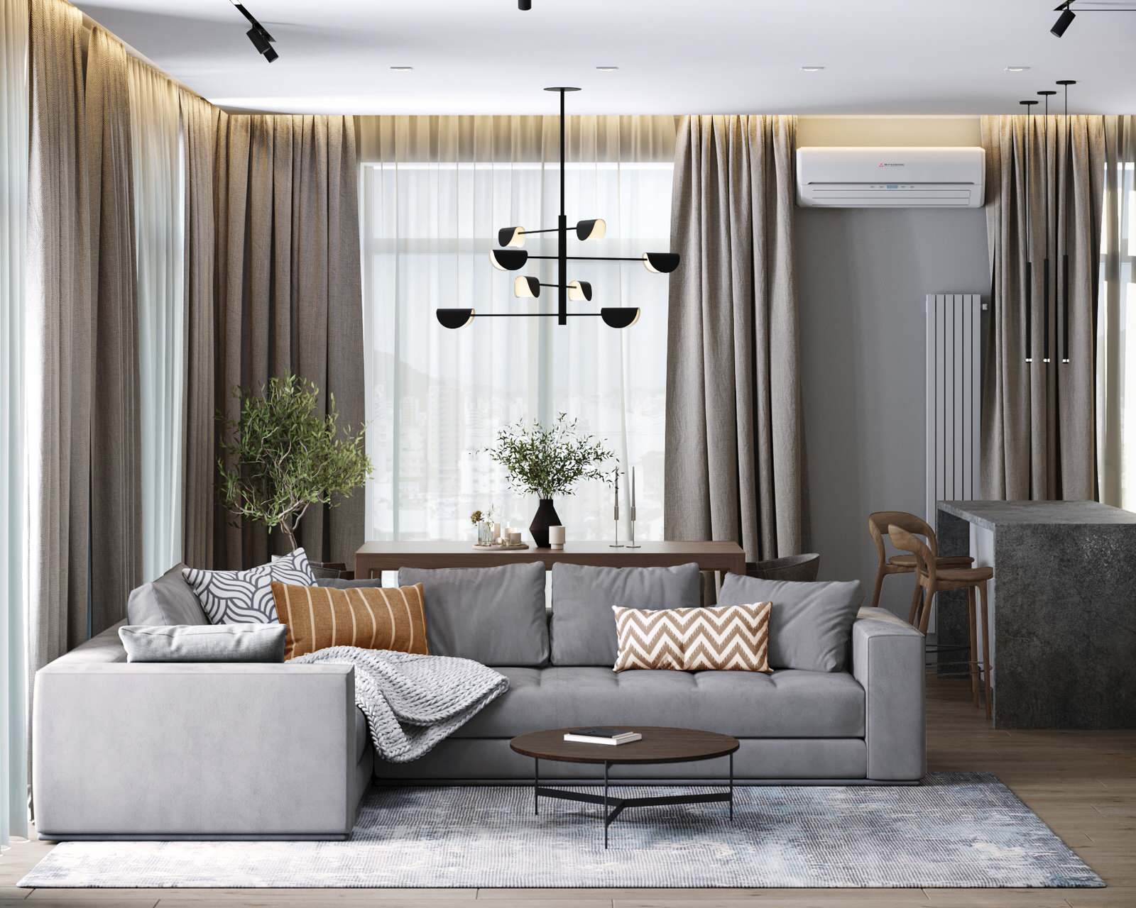 Проект 4х-комнатной квартиры в ЖК Наследие